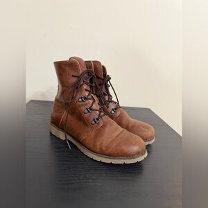 The North Face Boots Brown Ballard Lace II Ankle Women’s Leather Boots Casual 7